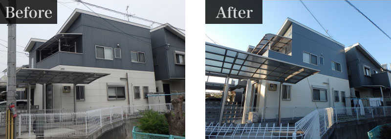 栃木県宇都宮市外壁塗装施工事例